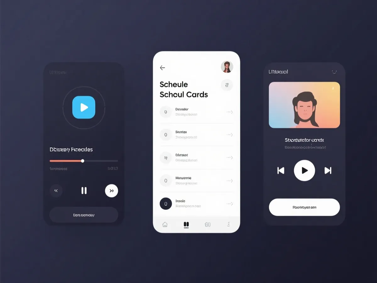 赛程与直播间界面示意图