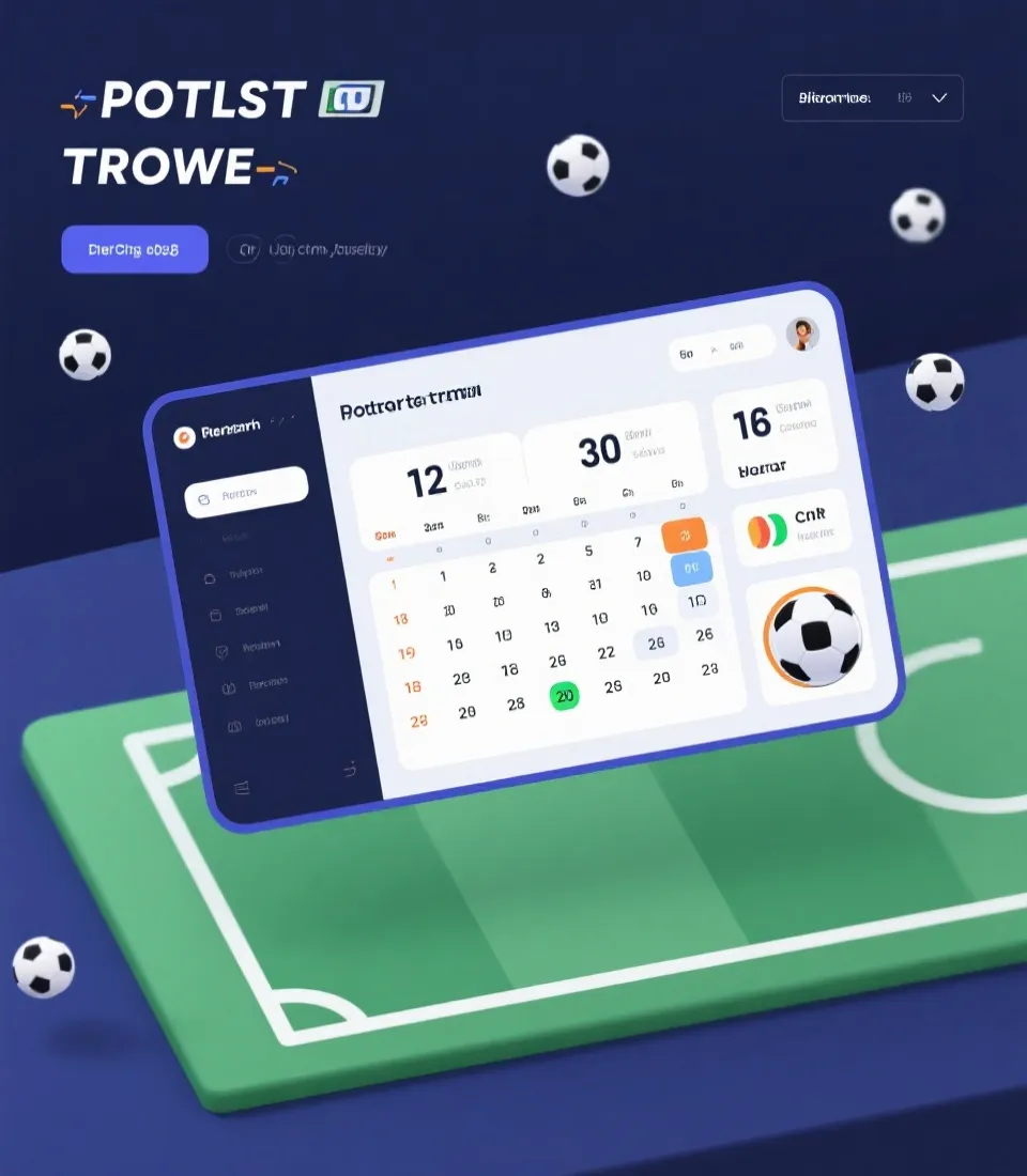 葡超直播与赛程应用界面示意